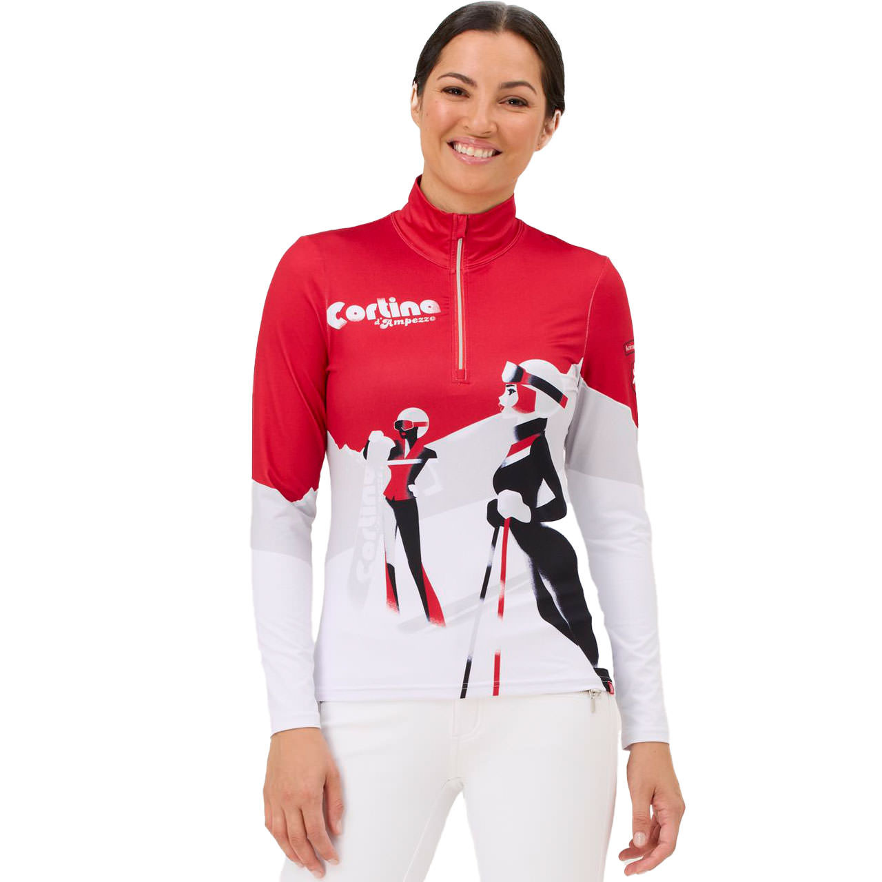 Krimson Klover Damen Skishirt BACK COUNTRY racing red - L