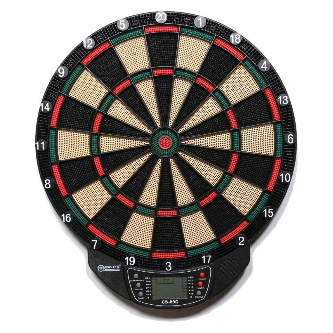 Master Elektronische Dartscheibe für Elect 65 Darts (MAS-E080)