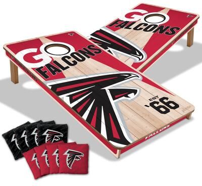 Skip's Garage Atlanta Falcons NFL 2x4 Cornhole Board Set
