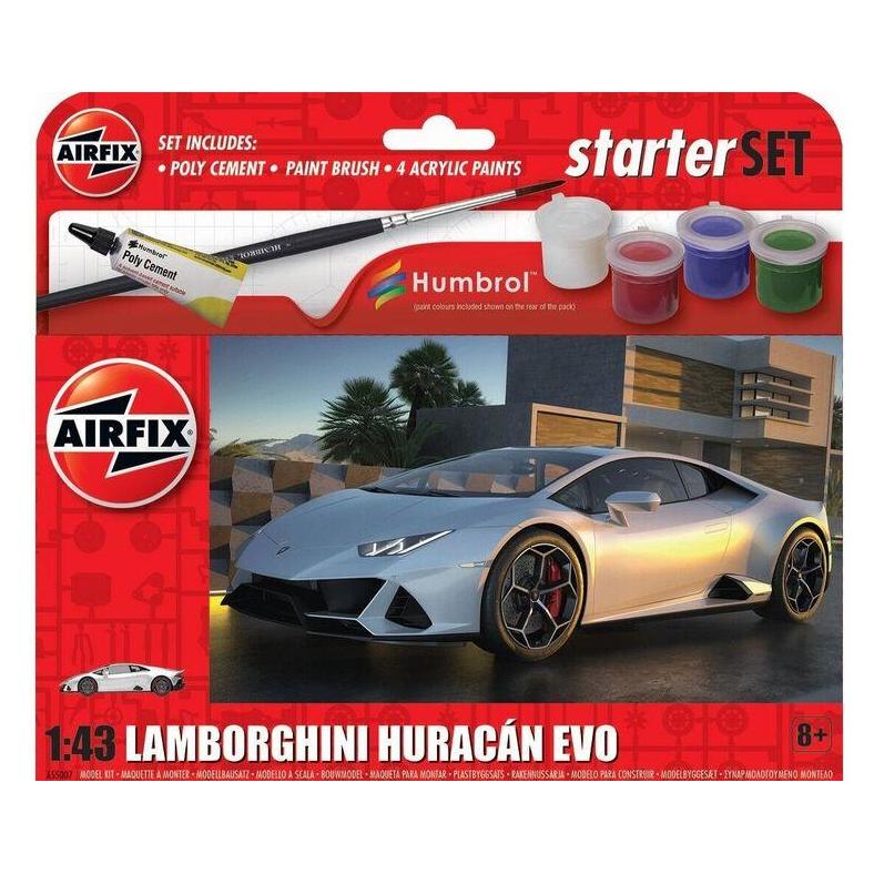 Airfix Starter Set - Lamborghini Huracan (A55007)