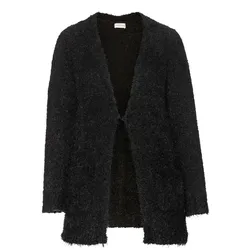 Longstrickjacke mit Taschen - schwarz - 40/42
