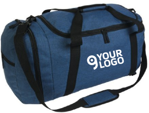 Borsa sportiva twotone in poliestere  57x28x22 cm portascarpe Personalizzate o neutre