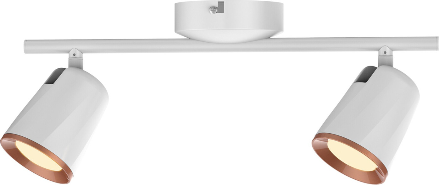 Rabalux SOLANGE LED Wandlamp Wit met 2 Lampen