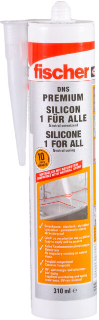 fischer Natural Stone Silicone DNS 310ml transparent (053121)