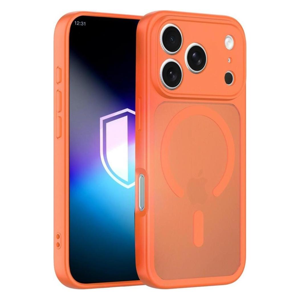 3MK Etui Misty MagCase do Apple iPhone 17 Pro/ 18 Pro pomarańczowy (Apple iPhone 17 Pro, Apple iPhone 18 Pro) (72842193)