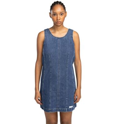Sommerkleid ELEMENT "Melanie", Damen, Gr. L, blau (mid used), Obermaterial: 100% Baumwolle., Kleider Sommerkleid