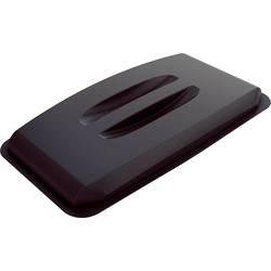 Durable DURABIN ECO 1800504221 Deckel 60 l Kunststoff (B x H x T) 520 x 295 x 275 mm Schwarz 1 St.