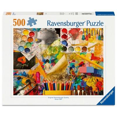 Erwachsenenpuzzle 500 Teile - Künstleratelier