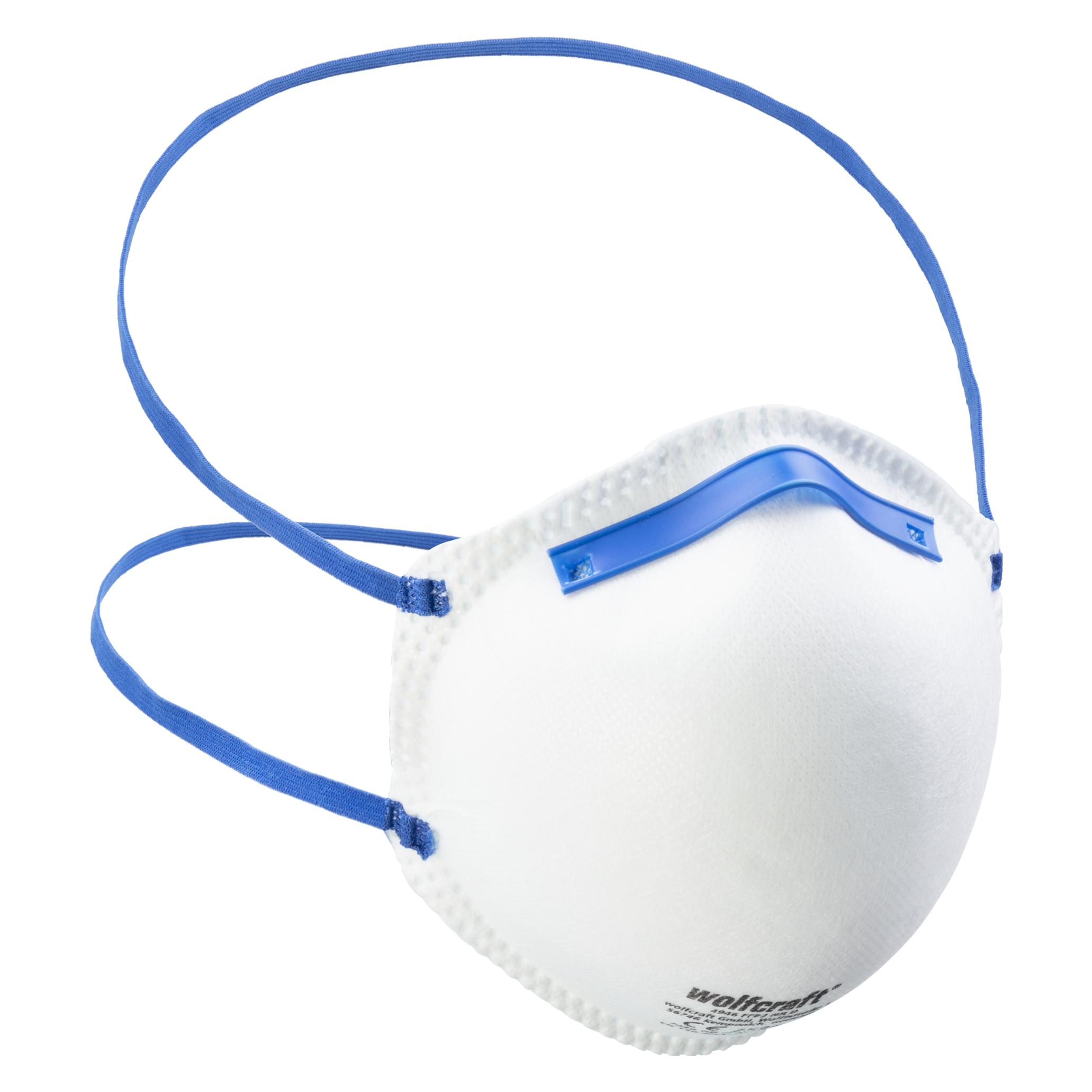 wolfcraft 15 Feinstaubmasken FFP2 (CE) (FFP2, 15x) (4946000)