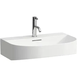 Laufen Aufsatzwaschtisch SONAR, 420x600x145 mm, 1 Loch, weiß LCC, Saphirkeramik