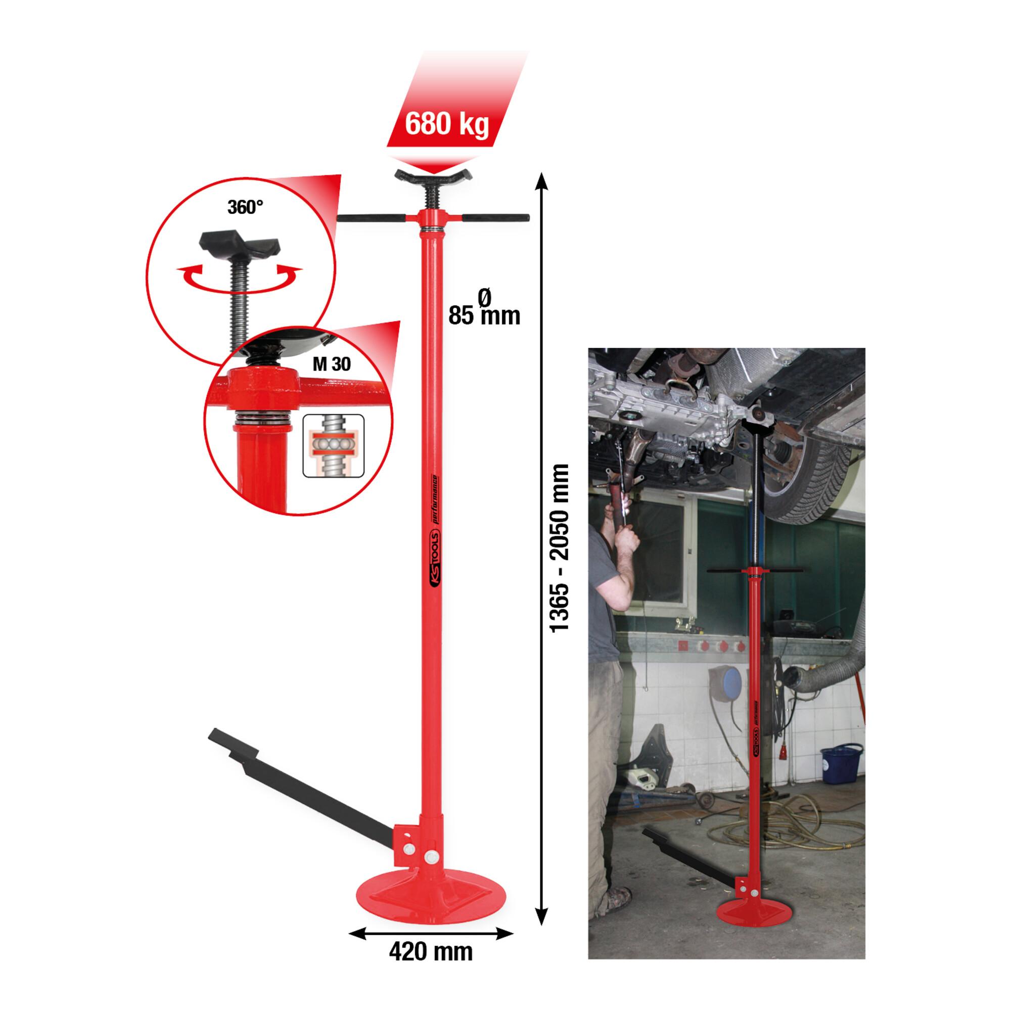 KS Tools performance Teleskop-Unterstellstütze, max. 680 kg (160.1265)