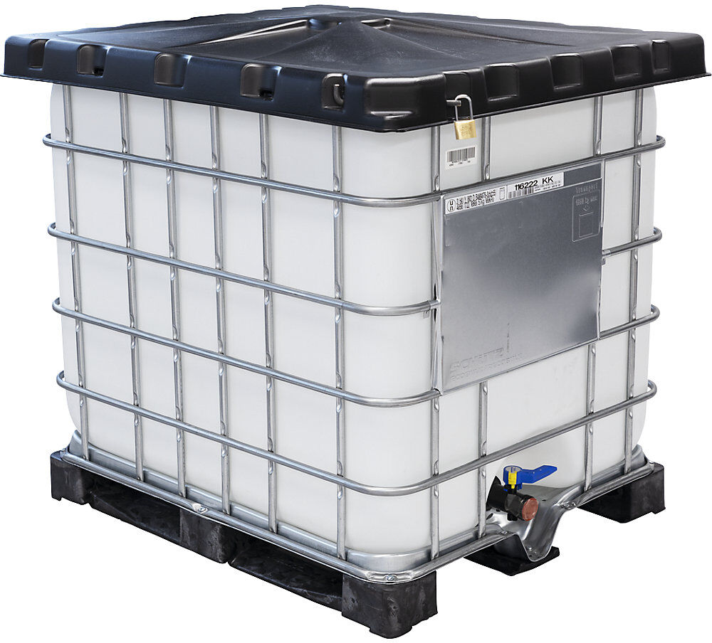 kaiserkraft IBC-Deckel, für Tankcontainer und IBC-Trichter XL, LxB 1095 x 1270 mm