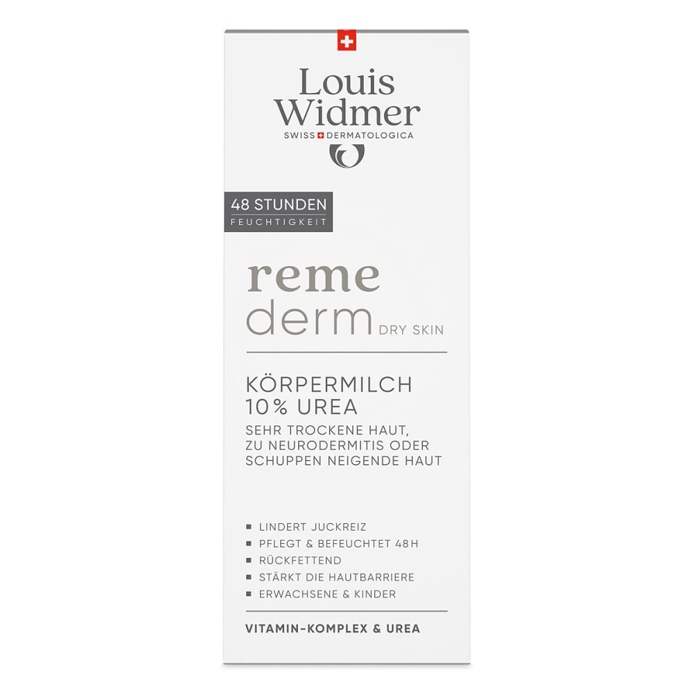 LOUIS WIDMER GmbH Louis Widmer remederm Körpermilch 10% Urea 19395952