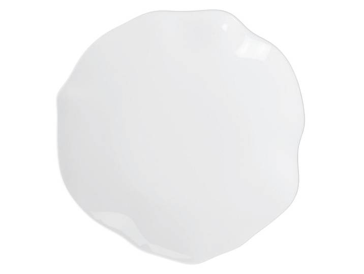 Villeroy & Boch Gourmetteller Pura, Weiß Hochglanz, Keramik, Uni, hitzebeständig, stoßfest, robust, Geschirr, Teller, Barbecue-Teller & Spezialteller