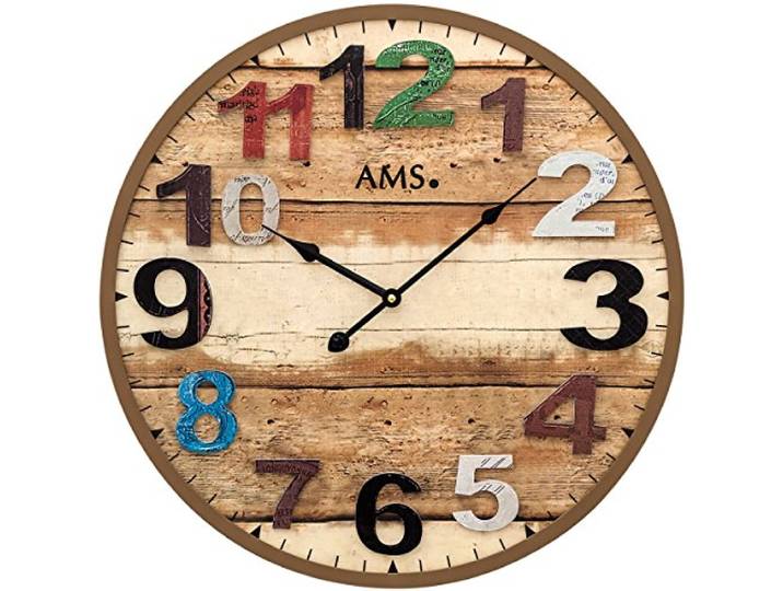 AMS 9539 Wanduhr Design