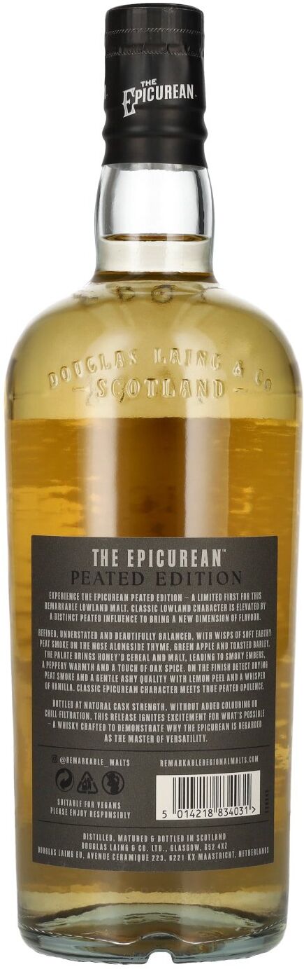 Douglas Laing & Co. Douglas Laing THE EPICUREAN Peated Edition Lowland Blended Malt 50,5% Vol. 0,7l