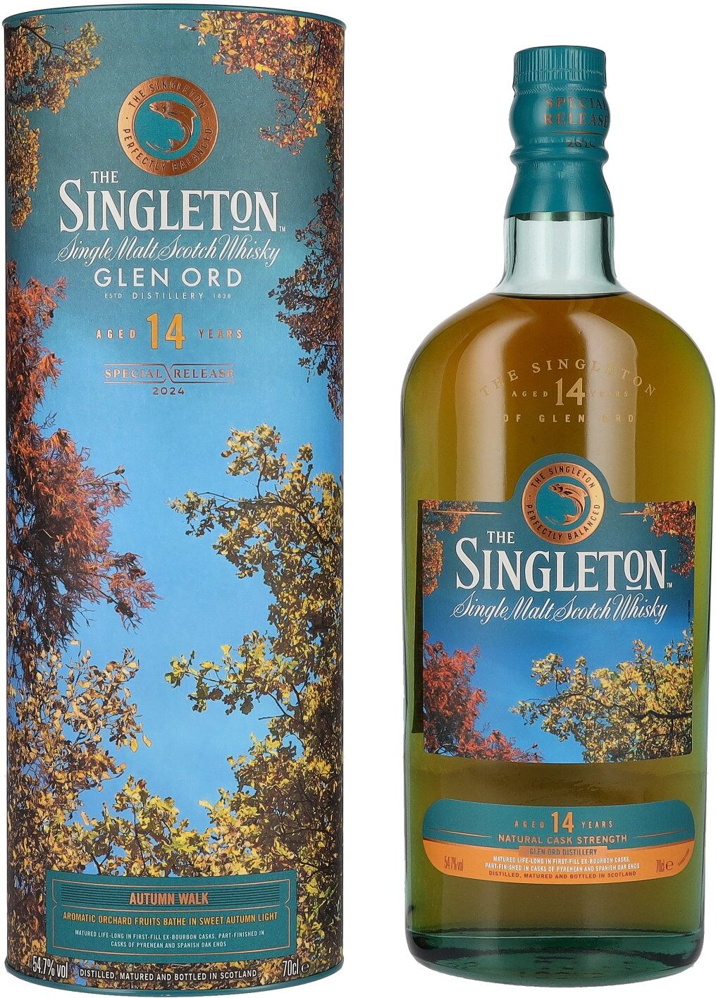 The Singleton 14 Years Old Glen Ord Autumn Walk Single Malt Special Release 2024 54,7% Vol. 0,7l in Geschenkbox