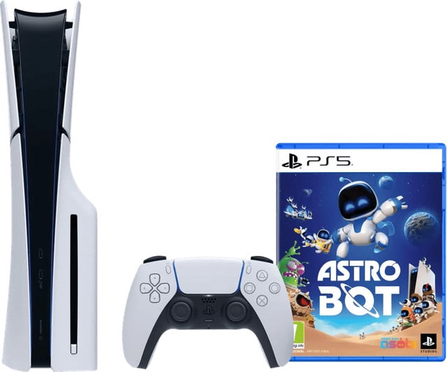 PlayStation 5 Slim Disc Edition met Astro Bot