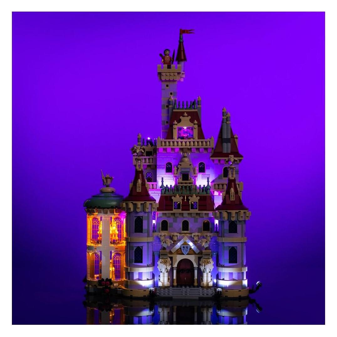 Light my bricks LMB 2.0 LED Licht Set für LEGO 43263 Das Schloss aus - Die Schöne und das Biest (43263)