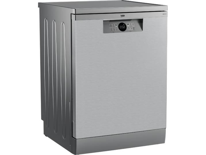 BEKO Standgeschirrspüler BDFN36451X , Energieeffizienz: B, silber (edelstahl), B:59,8cm H:85cm T:60cm, Geschirrspüler, Quick&Shine – schnelle Reinigung mit optimaler Trocknung, Standgeschirrspüler