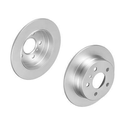 F.BECKER Bremsscheibe SET10211045 voll 258mm 8mm für Mercedes
