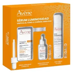 Avène, Gesichtsserum, Vitamin Activ Cg Sérum + Hydrance Sérum + Agua Termal Estuche 3 pz (30 ml)