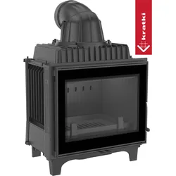 Kamineinsatz Gusseisen KRATKI FRANEK 10 kW Ø 180