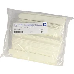 Spatel Mund Plastik 100 ST