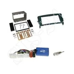 Toyota Auris 03/2007-10/2012 Autoradio Einbaurahmen Radioblende + Lenkradadap...