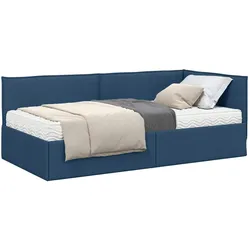 vidaXL, Bett, Eckbett (100 x 200 cm)