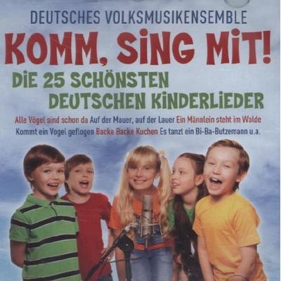 Komm,Sing Mit!-Die 25 schönsten Kinderlieder - Deutsches Volksmusikensemble, CD