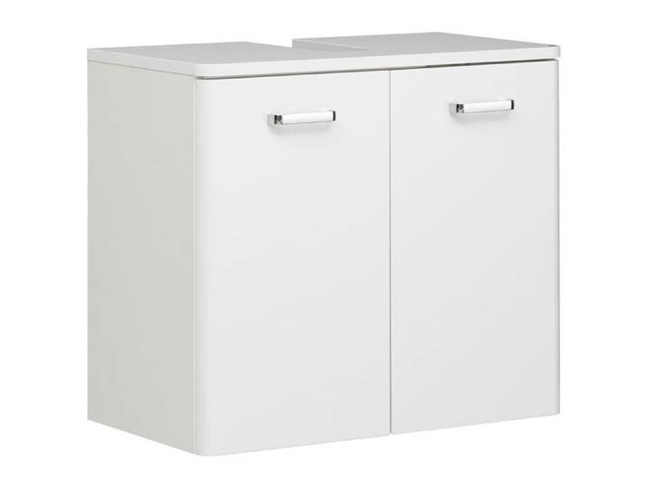 Meuble sous lavabo - PELIPAL - Quickset 359 - Blanc satiné - Charnières métal 107° - Résistant à l'humidité