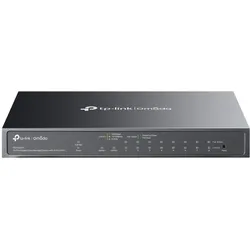 TP-Link 10-Port-Gigabit-PoE+-Switch, lüfterlos, cloudverwaltet (10 Ports), Netzwerk Switch