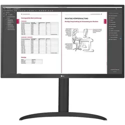 LG 27" 27BP55U-B (3840 x 2160 Pixel, 27"), Monitor, Schwarz