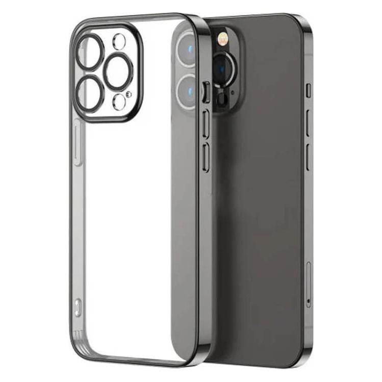 Joyroom Protective phone case JR-15Q2 for iPhone 15 Pro (matte black) (Apple iPhone 15 Pro) (JR-15Q2 Black)
