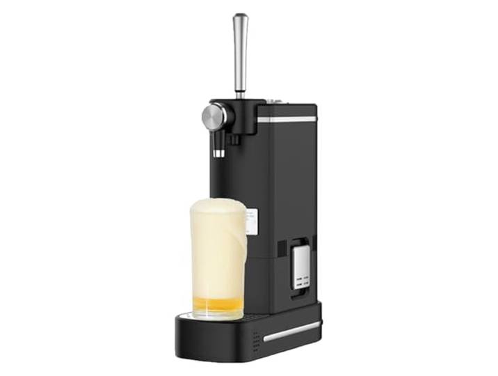 WRJAHCG Schwarz,Bierzapfanlage,Bier Zapfanlage Mit Kühlung,Universelle Bier-Zapfanlage,Bierzapfanlage Für Dosenbier Flaschen