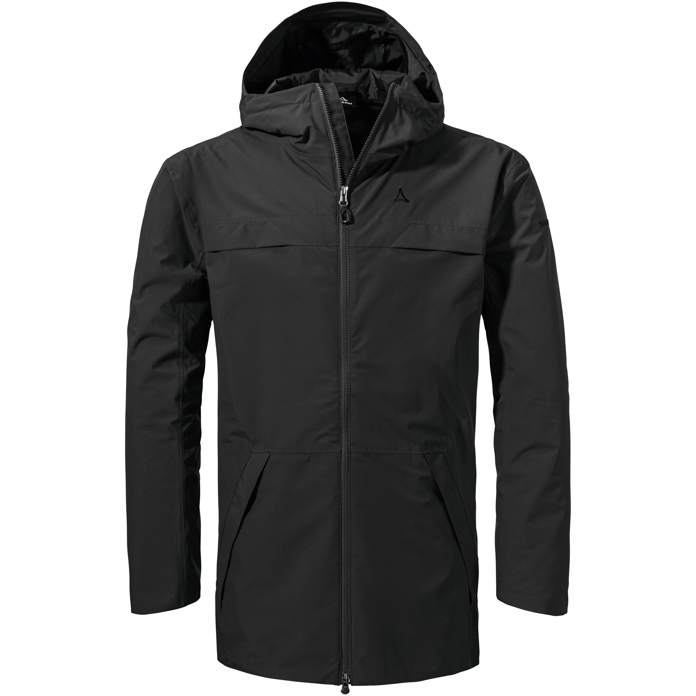 Schöffel Style Bohorok Parka Herren Parkas & Mäntel schwarz Größe 4XL Camping Klein verpackbar Wasserabweisend