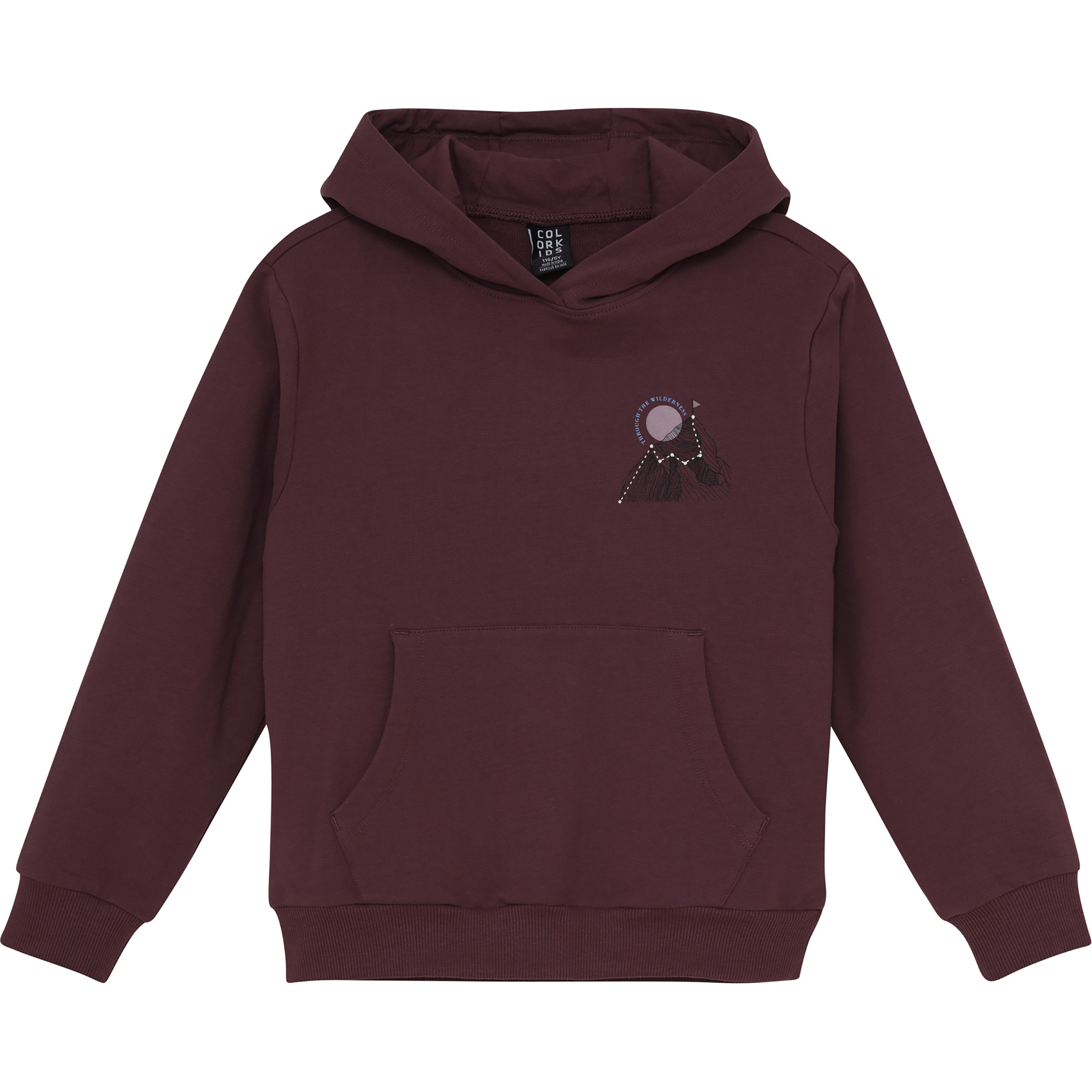 Color Kids Sweat Kinder Hoodies rot Größe 152 Lifestyle Hautfreundlich