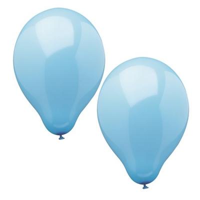 Papstar 120 Luftballons Ø 25 cm hellblau
