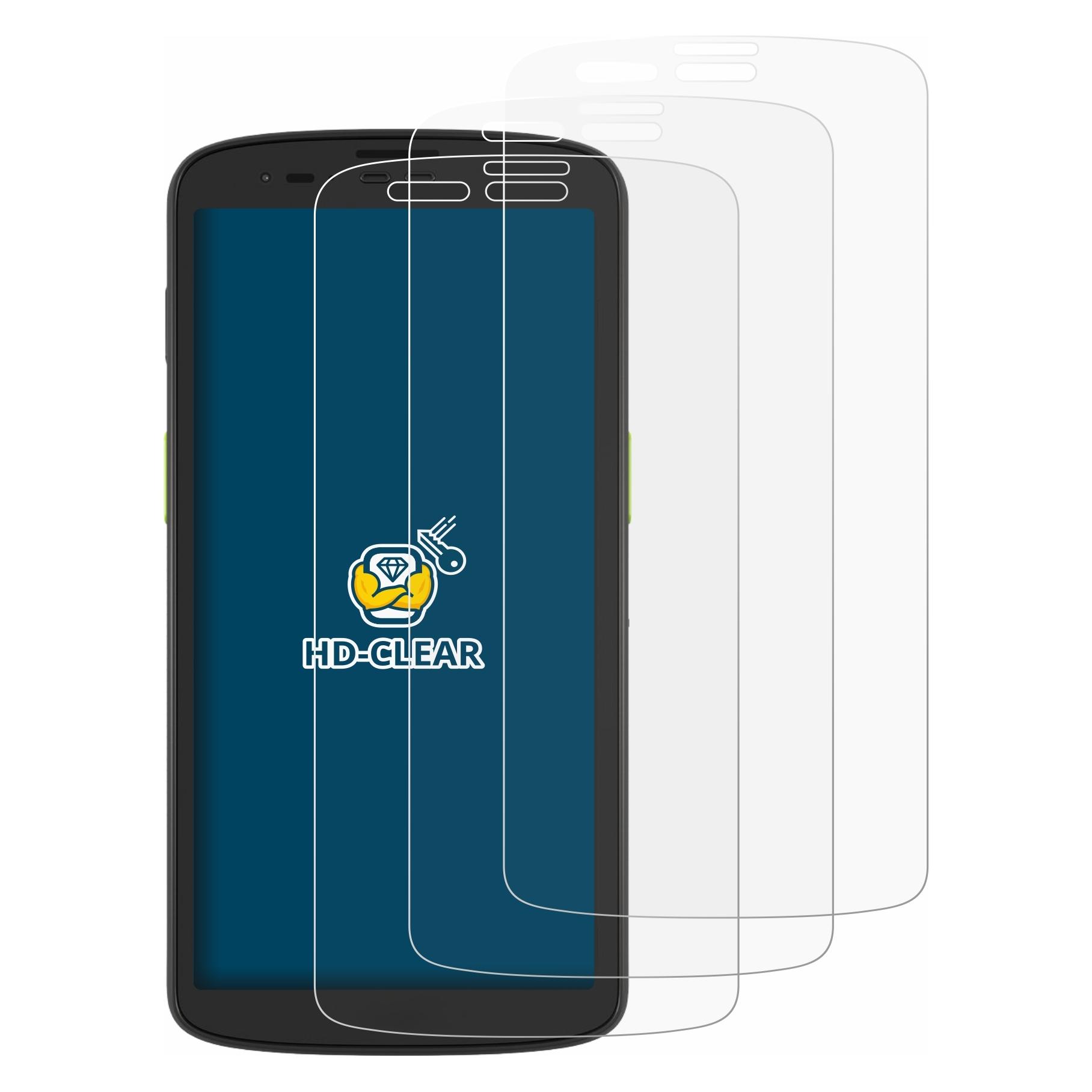 Brotect Schutzfolie für Zebra TC201 Displayschutz Displayschutzfolie Folie Klar Transparent (4264368)