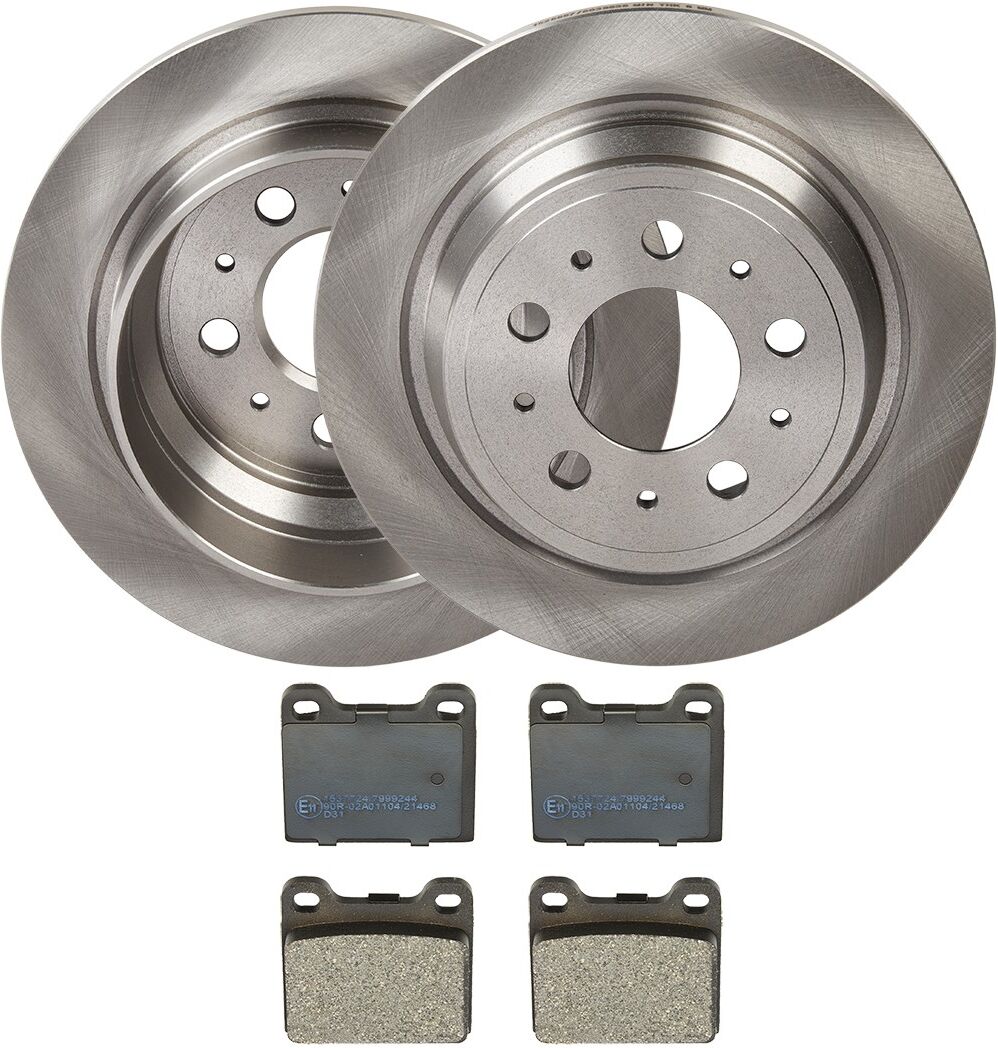 RIDEX 3405B2390 Brake discs and pads set