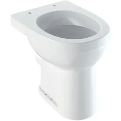 Geberit, Toilette + Bidet, Renova Nr. 1 Comfort Stand-WC Flachspüler, erhöht, barrierefrei, 6 l, bodenstehend, Abgang