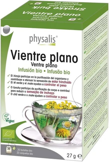 Physalis Vientre Plano Infusión Bio 20 Uds