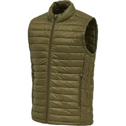 HUMMEL hmlRED QUILTED WAISTCOAT dark olive S