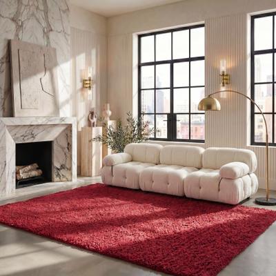 SAFAVIEH Madrid Shag Alisee Solid 2-inch Thick Rug