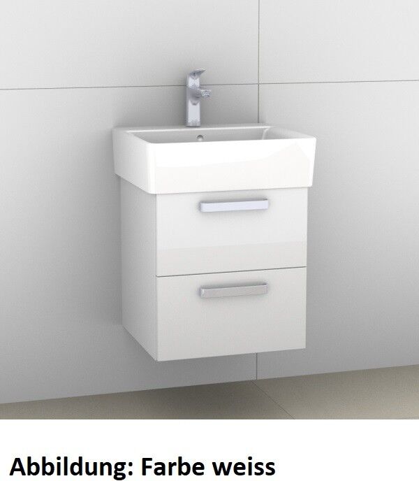 Artiqua 412 Waschtischunterschrank für Connect Cube E7138, Riviera Eiche quer NB, 412-WU2L-I28-7179- 412-WU2L-I28-7179-438
