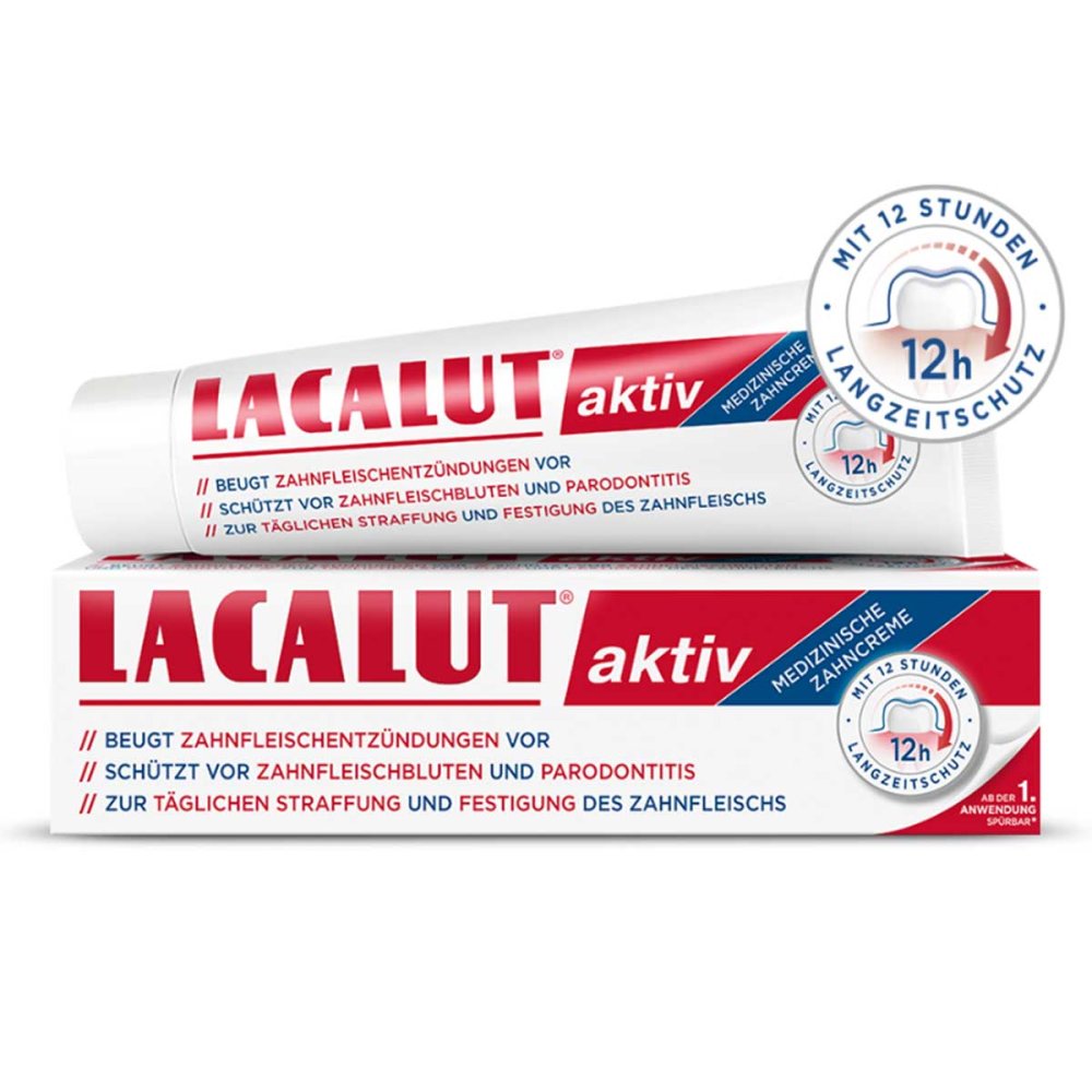 Dr. Theiss Naturwaren GmbH Lacalut aktiv Zahncreme 05484132