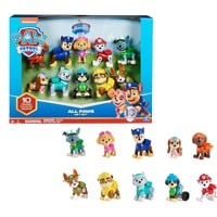 PAW Patrol - Action Pack Pups Geschenkset, Spielfigur 10 Hundefiguren