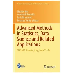 Advanced Methods in Statistics, Data Sc, Fachbücher von Antonio Balzanella, Rosanna Verde, Lucio Masserini, Matilde Bini