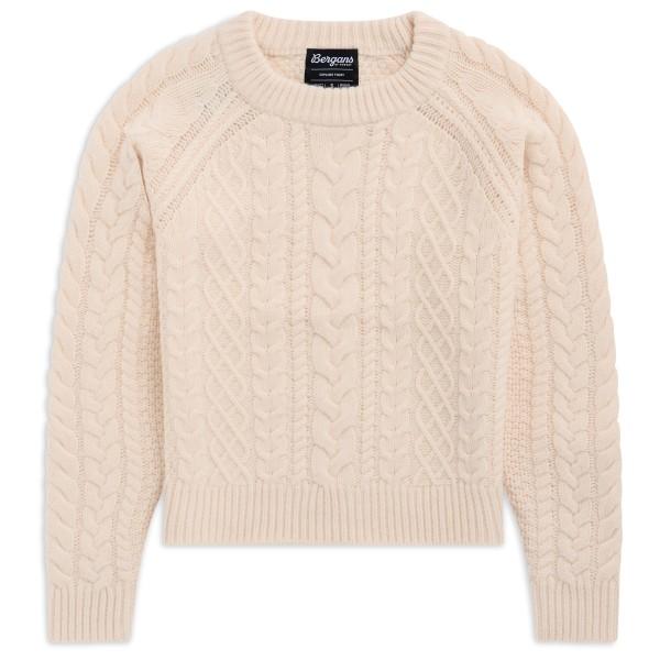 Bergans - Women's Lofoten Knitted Wool Jumper - Wollpullover Gr S beige